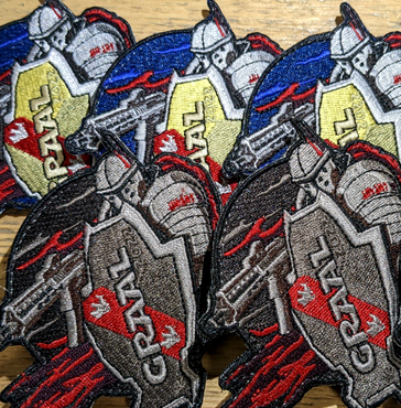 Ecusson brodé GRAAL CustomizeFR